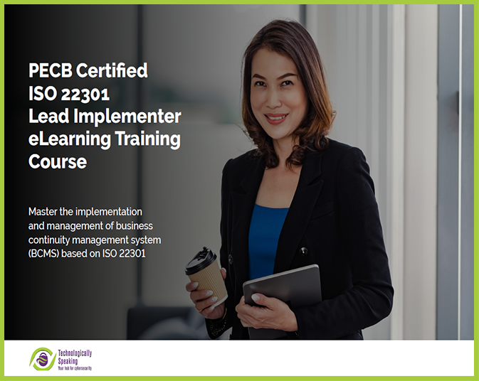 ISO 22301 Lead Implementer - English (E-Learning)