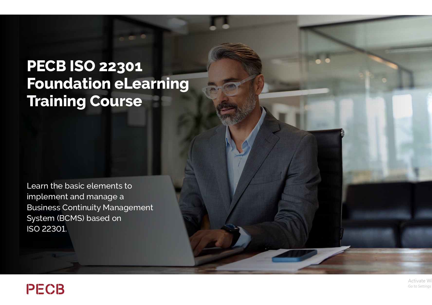 ISO 22301 Foundation - English (eLearning)