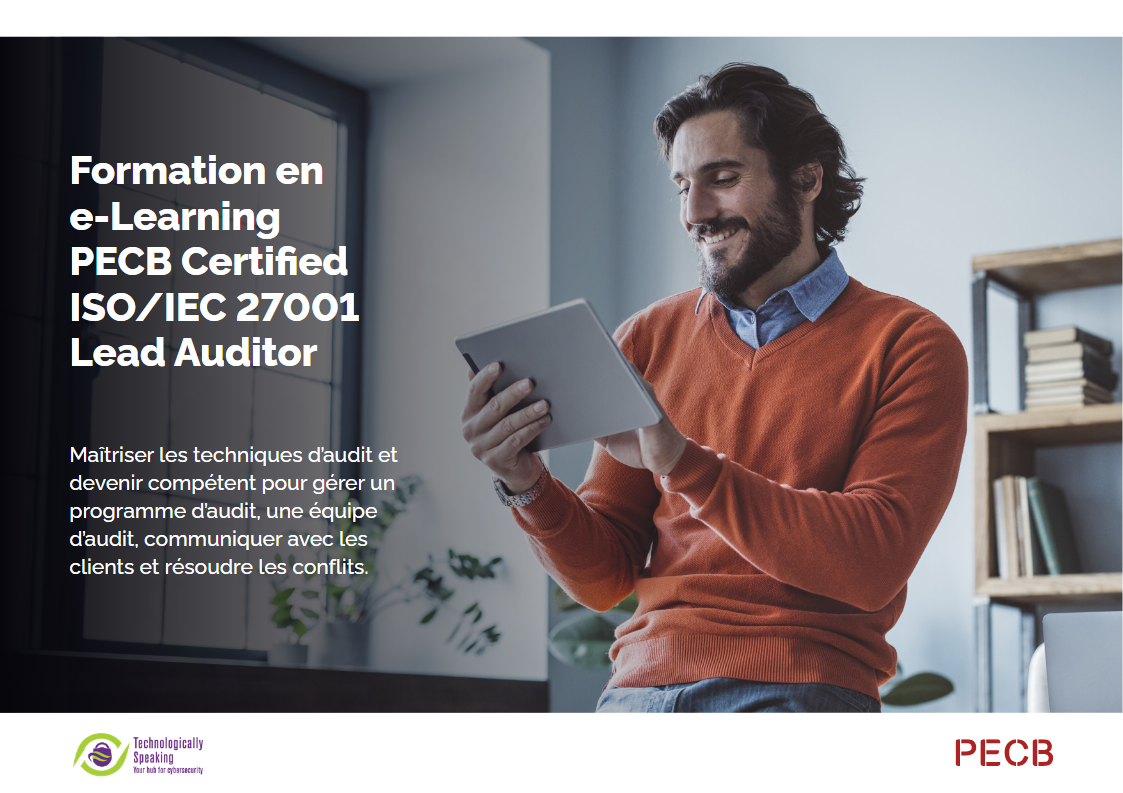 ISO/IEC 27001 Lead Auditor - French (E-Learning)