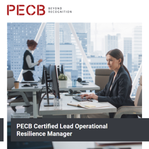 Lead Operational Resilience Manager - English (Self Study)